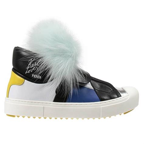 fendi blue sneakers|fendi sneakers women.